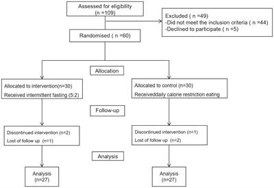 Effect of 5:2 intermittent fasting diet versus daily calorie restriction eating on metabolic-associated fatty liver disease—a randomized controlled trial